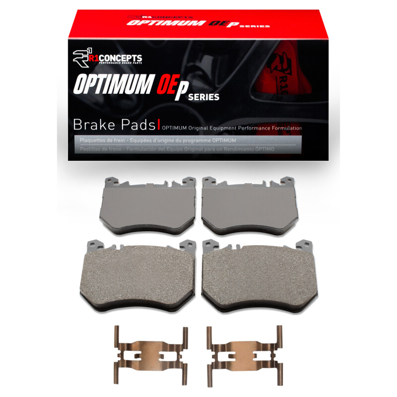 Mercedes-Benz C43 AMG Brake Pads - Front - R1 Concepts - Optimum OE - `23-`25 Mercedes-Benz C43 AMG Brake Pads - Front - R1 Concepts - Optimum OE - `23-`25